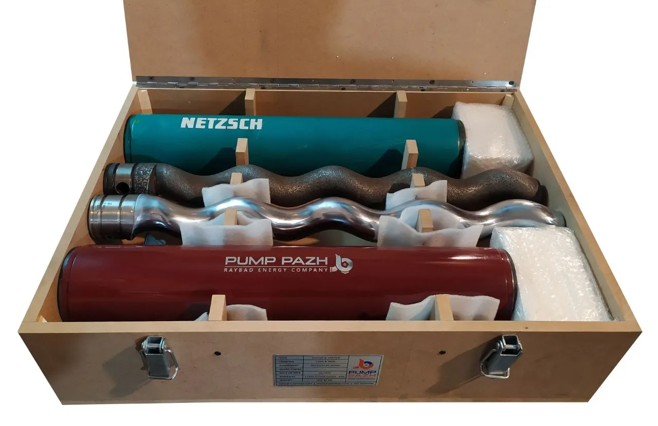 rotor, stator, netzsch replacement